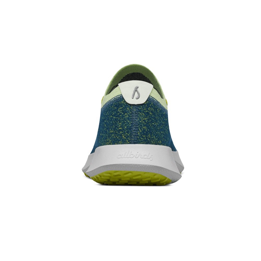 Allbirds Women\'s Running Shoes Green - Wool Dasher Mizzles - 28091GYEX